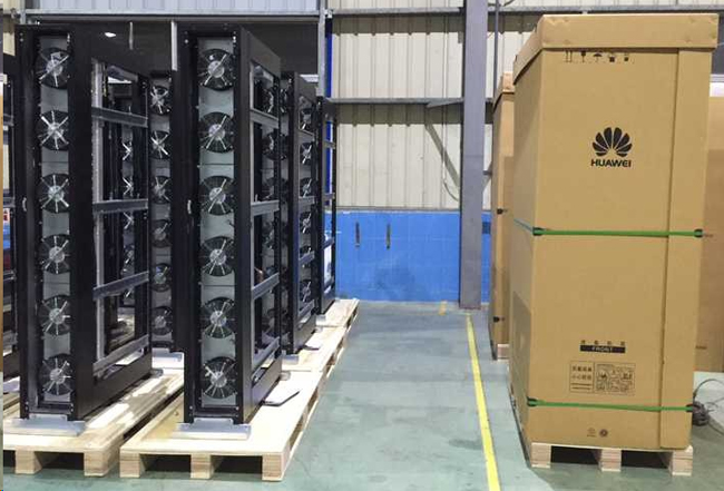 亚泰光电自主研发生产的振动分析仪与华为工业空调系统的合作项目