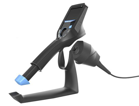 亚泰光电MIE-R安检内窥镜主机与底座采用分离式结构设计,内窥镜频繁操作时可将产品固定摆放