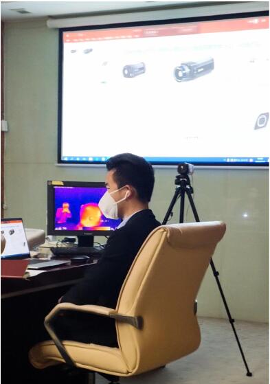 工程师讲解红外热像仪